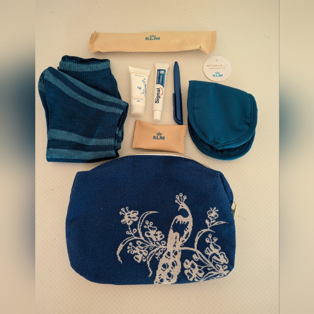 KLM Peacock Ritual Toiletaries Set